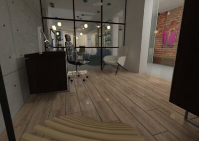 Dolgozó nyugágy felől